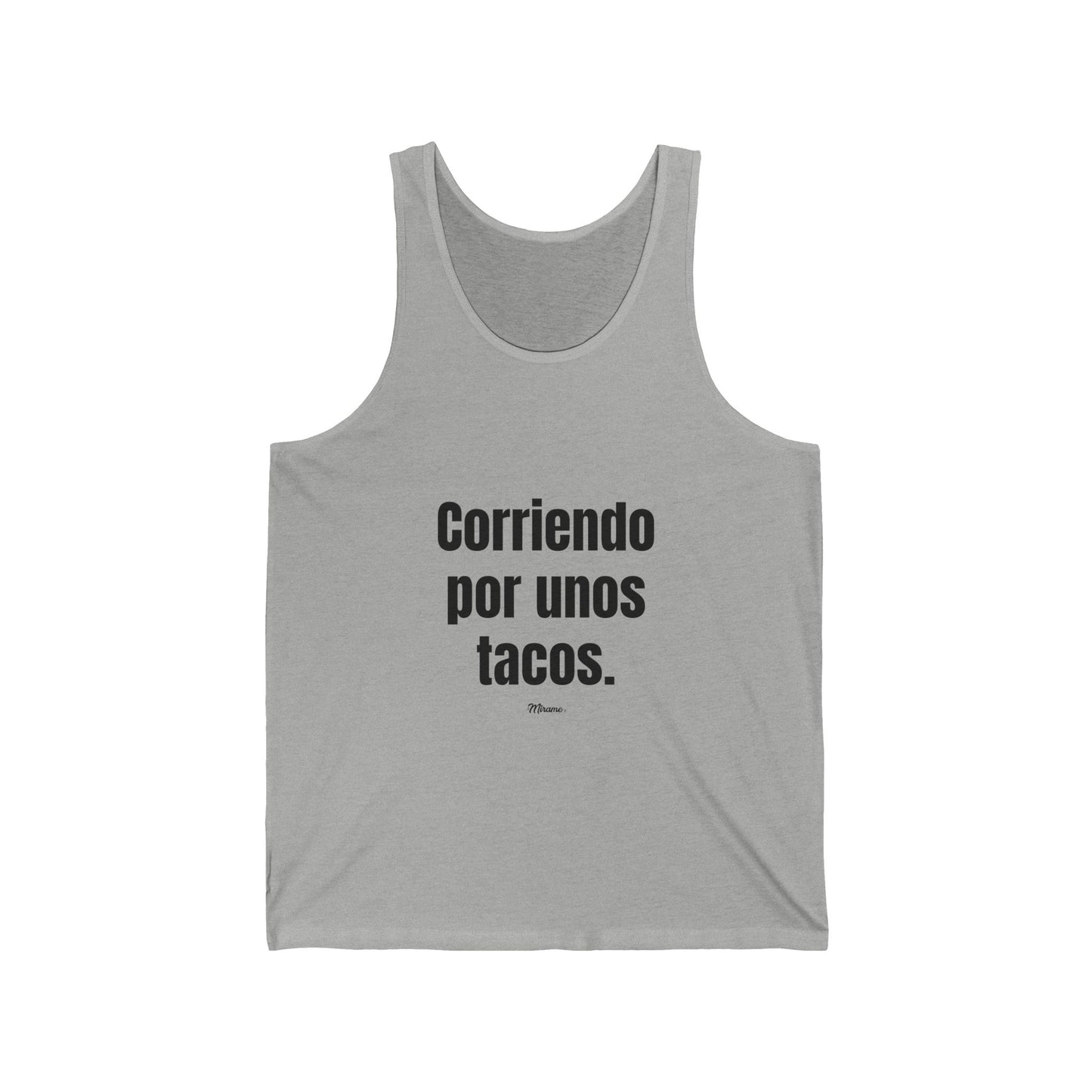 Corriendo por unos tacos Tank - preorder
