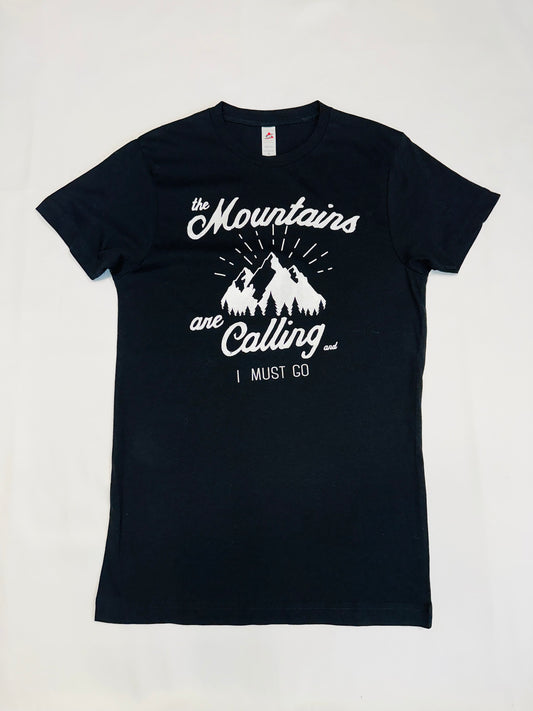 The Mountains are calling and I must go Tee