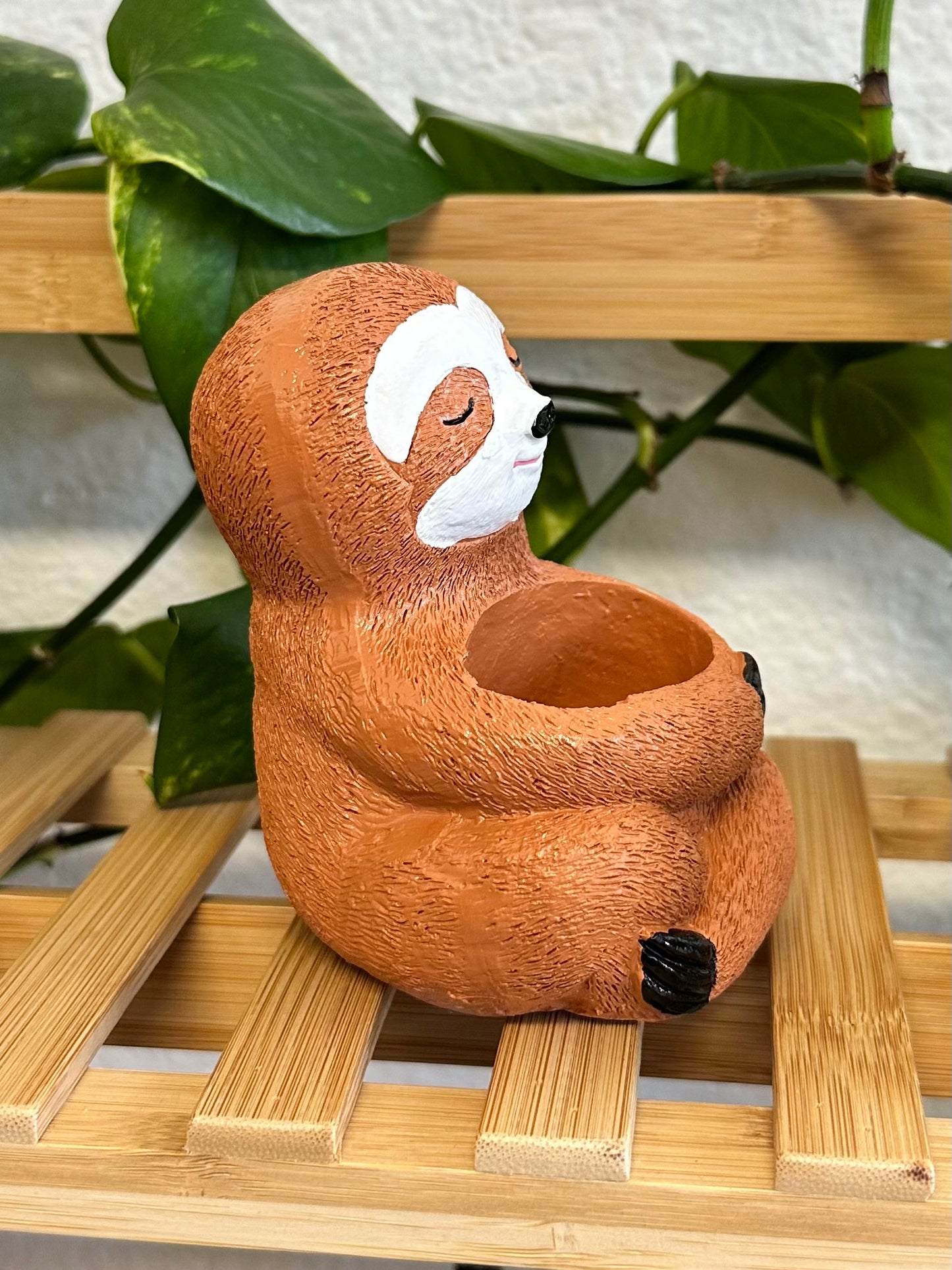 Yogi Sloth Planter