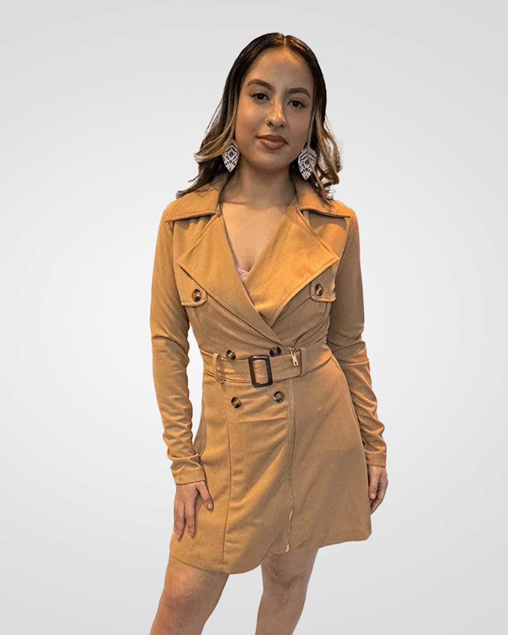 Long Caramel Jacket