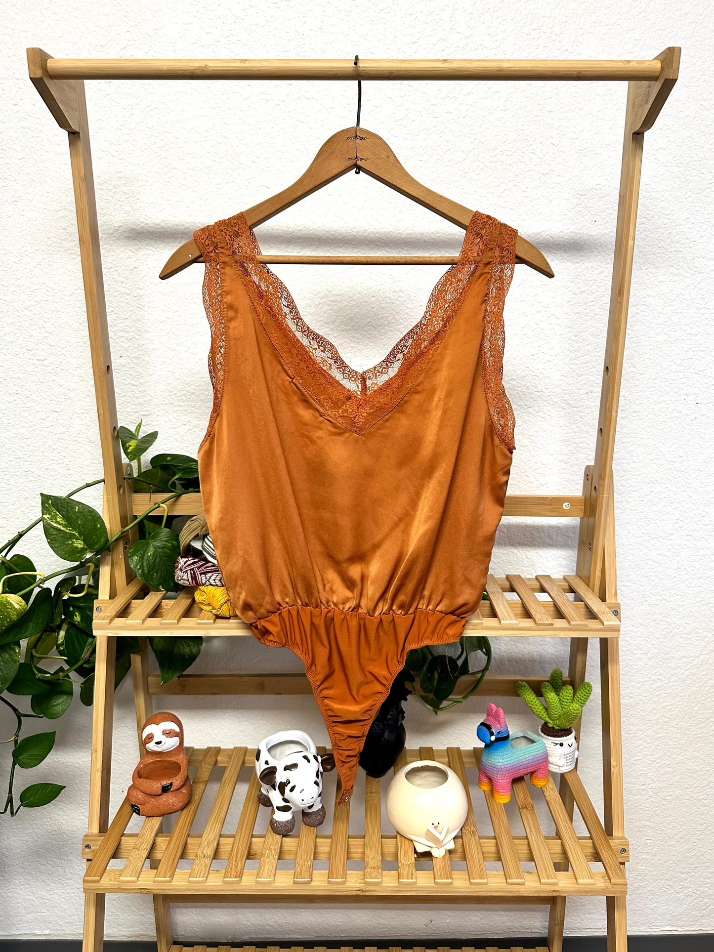 Burnt Orange Bodysuit