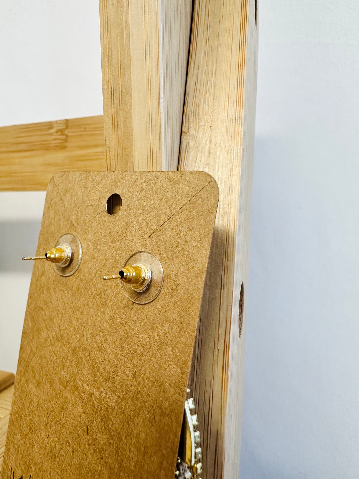 Rainbow Rhinestone Dangling Earrings