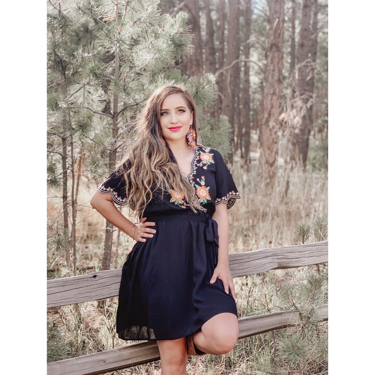 Dolores Embroidered Dress