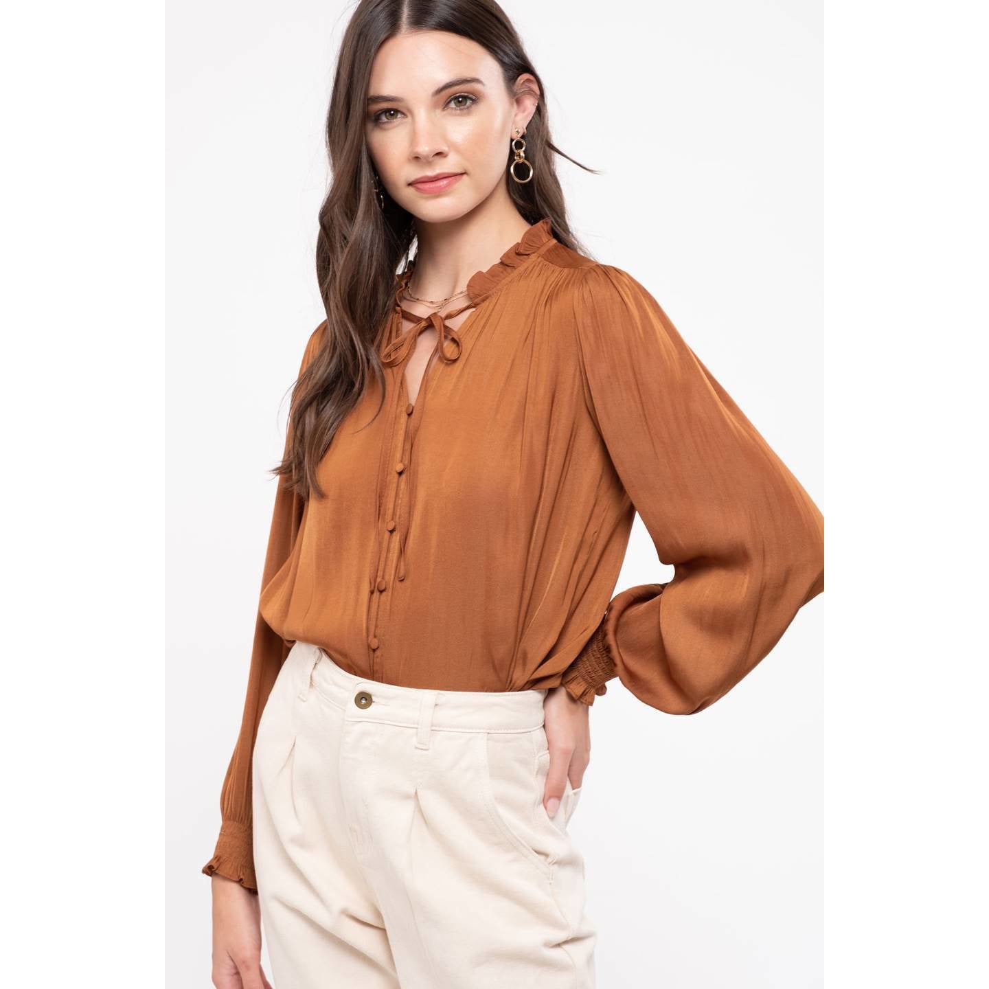 Rust Latin Boss Shirt