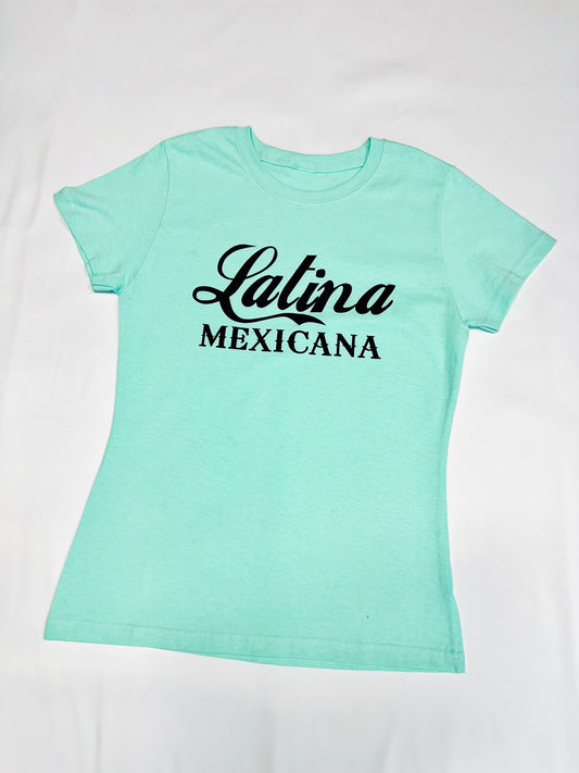 Latina Mexicana Aqua Tee