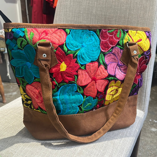 Large Floral Purse