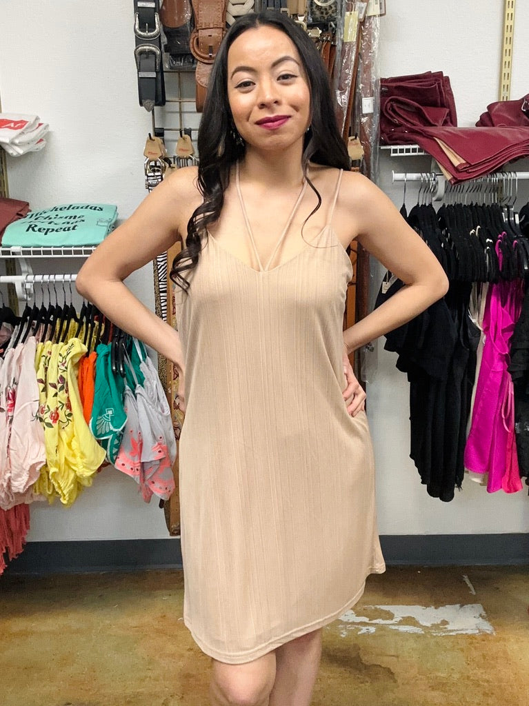 Pearl Nude Dress