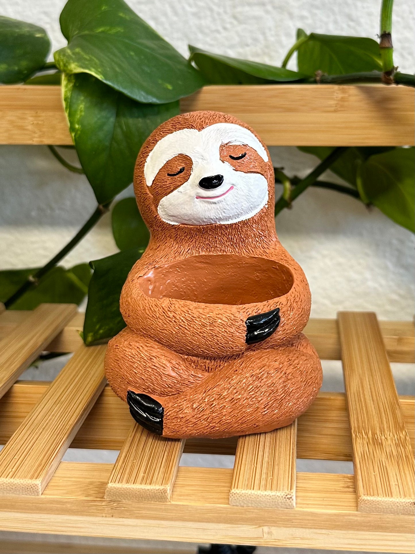 Yogi Sloth Planter