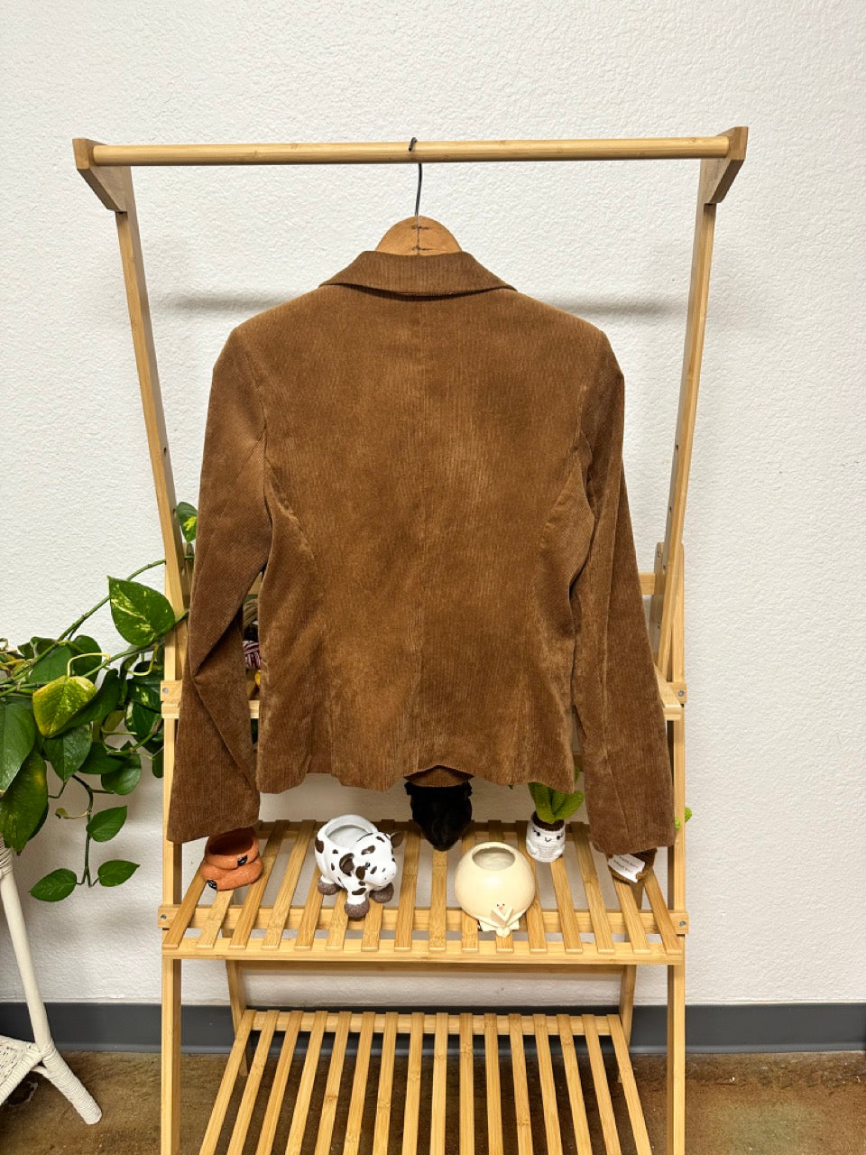 Brown Corduroy Jacket Size Small