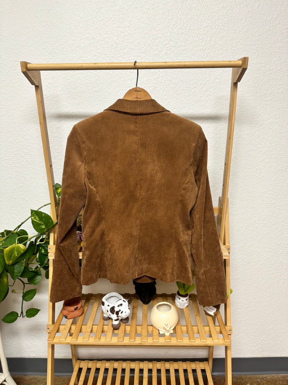 Brown Corduroy Jacket Size Small