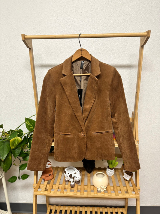 Brown Corduroy Jacket Size Small