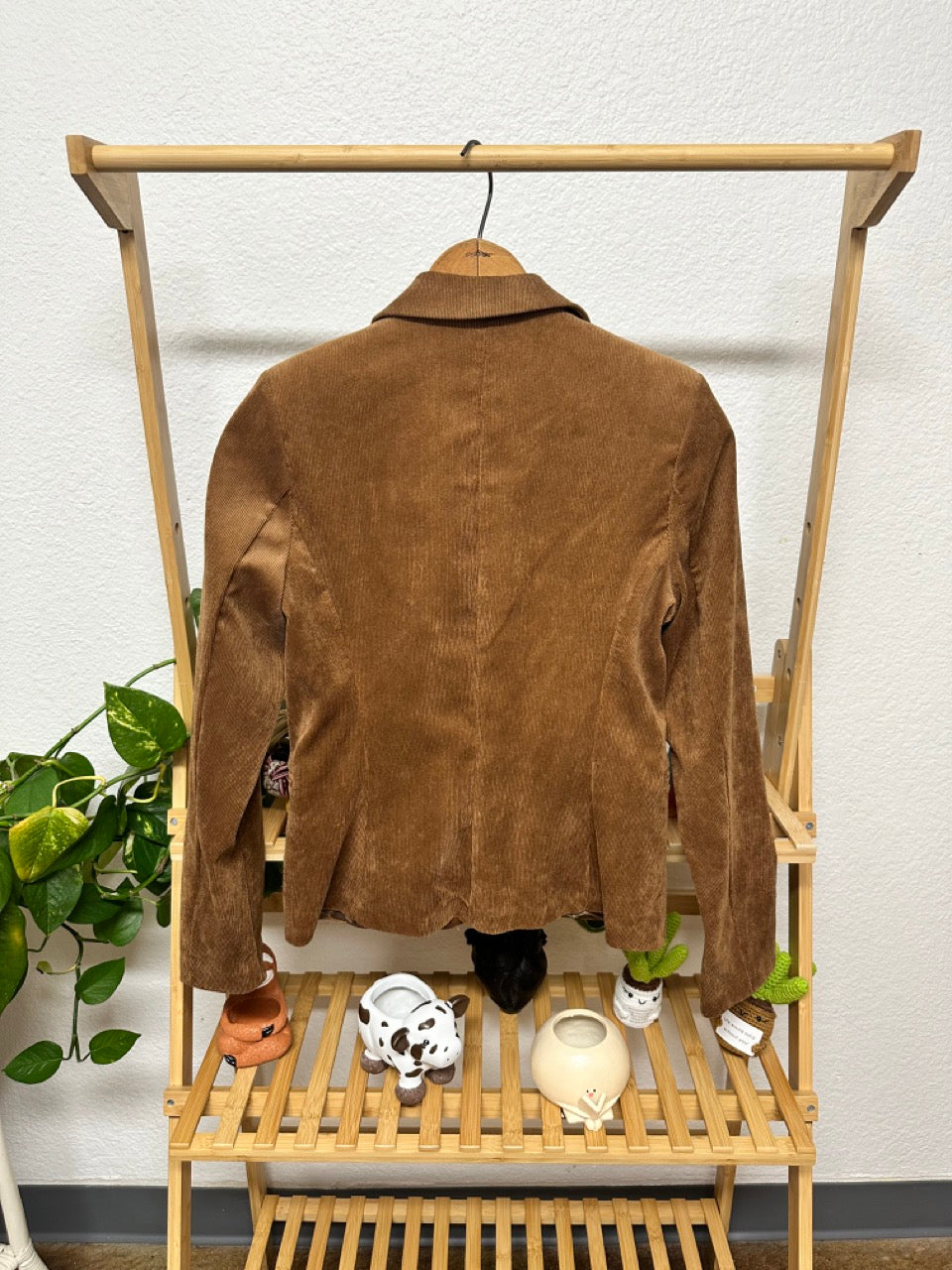 Brown Corduroy Jacket Size Small