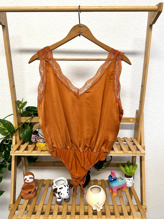 Burnt Orange Bodysuit