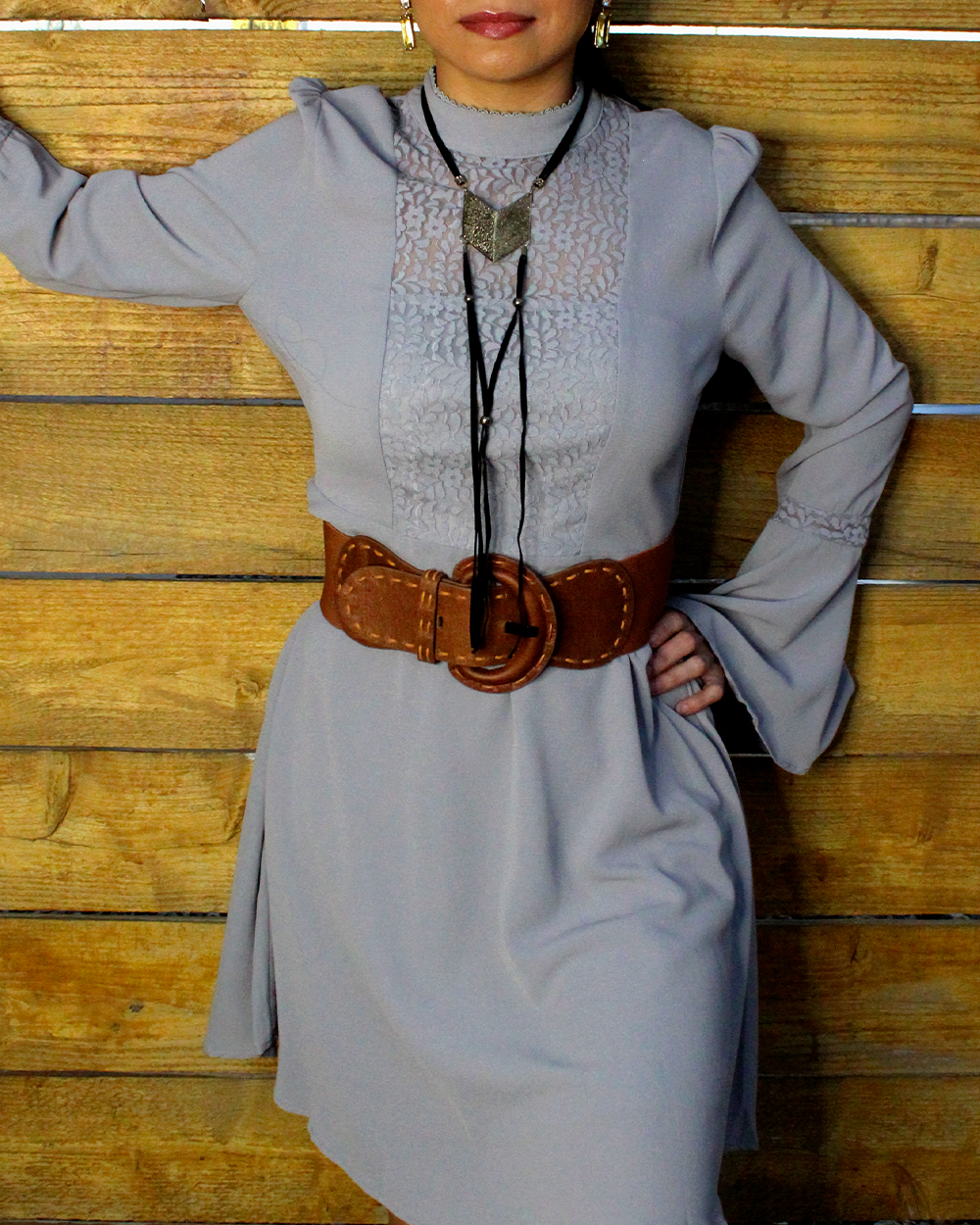 Camel Colored Waist Belt - Descendencia Latina