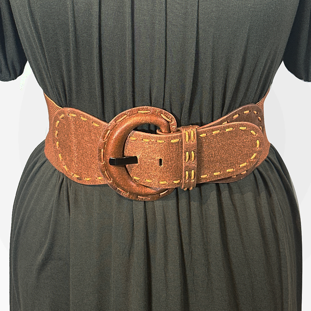 Camel Colored Waist Belt - Descendencia Latina