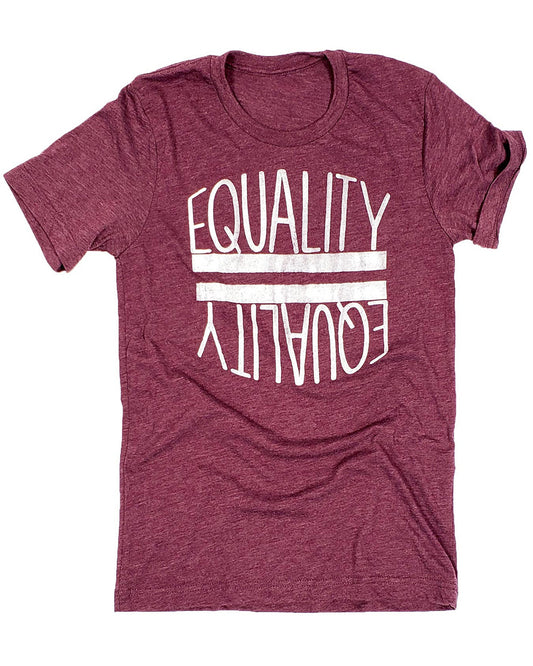 Burgundy Equality Shirt