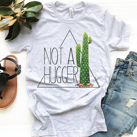 Not A Hugger - Graphic Tee - Descendencia Latina