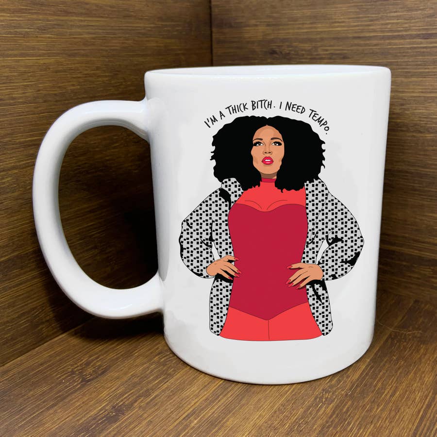 Lizzo "Thick Bitch" mug