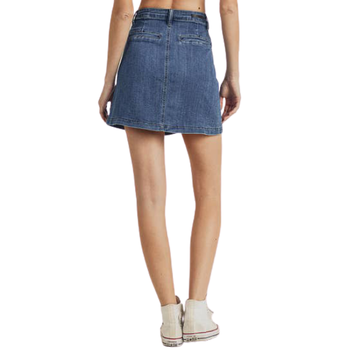 Elegancia Denim Skirt - Descendencia Latina