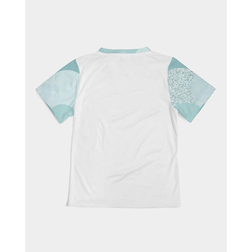 "Sirenita" Aqua Circles Tee - Descendencia Latina