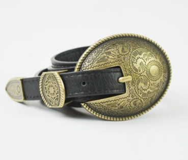 Western Thin Belt with /buckle